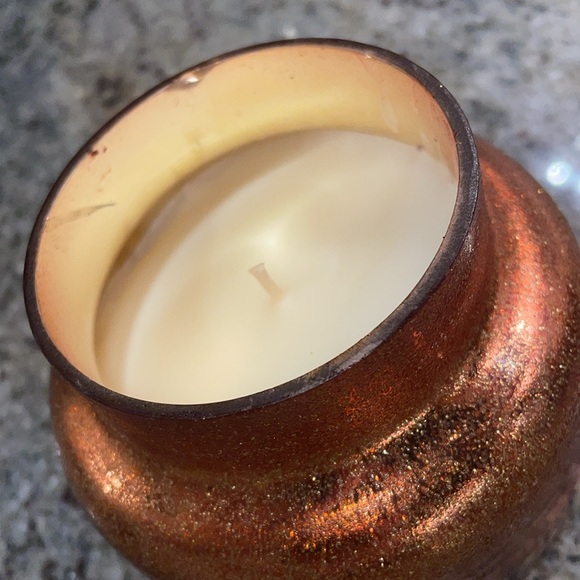 Pumpkin Dulce Candle Glitz Capri Blue. Pumpkin Dulce Capri Blue Glitz Candle 8oz - Picture 8 of 8